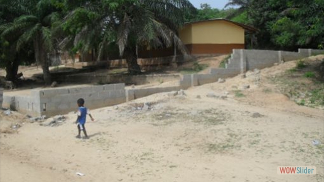 Nursery School fence in Ampeny